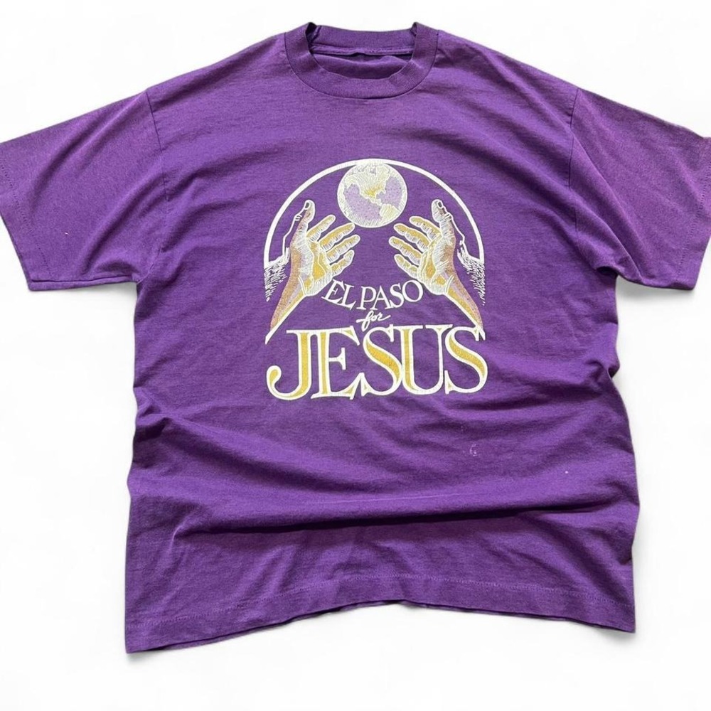 70s Jesus graphic tee